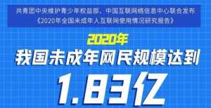 1.83亿！我国未成年人互联网普及率达94.9％