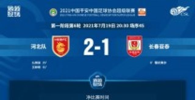 河北2-1亚泰全场数据：净比赛时间仅不足54分钟，射门比11-17