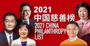 福布斯中国2021年慈善榜：马化腾第三 第一果然是他！