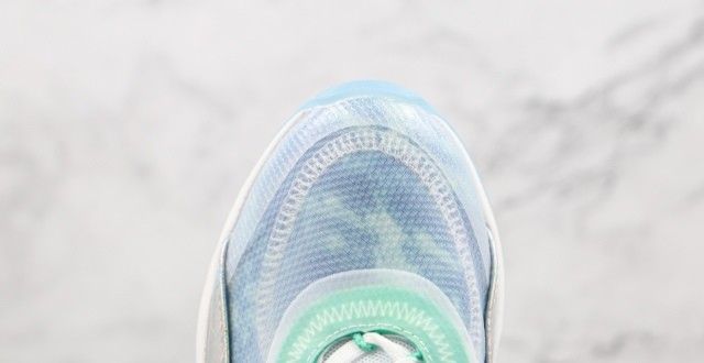 耐克Nike Air Max 2090银蓝绿色皮面Max2090气垫鞋