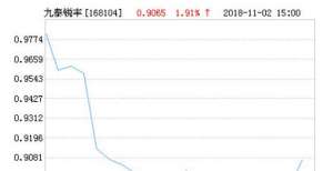 金也有风险九泰锐丰混合（LOF）A净值下跌1.08％ 请保持关注债券型