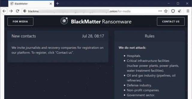 力亟待加强BlackMatter勒索软件团伙崛起云时代