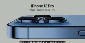 不能运行版新iPhone 13系列售价一览 最高1TB存储＋120Hz高刷微软拒