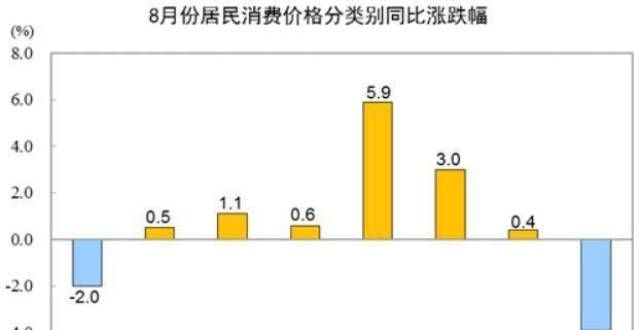 深影响几何剪刀差继续扩！8月CPI涨幅回落，PPI涨幅创13年新高北京证