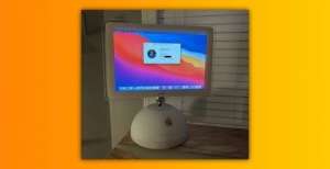 太令人期待果粉将M1芯片塞进20年前iMac G4，致敬乔布斯平板有