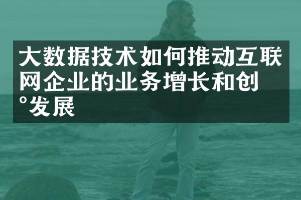 大数据技术如何推动互联网企业的业务增长和创新发展