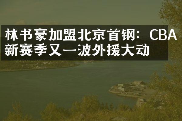 林书豪加盟北京首钢：CBA新赛季又一波外援大动作