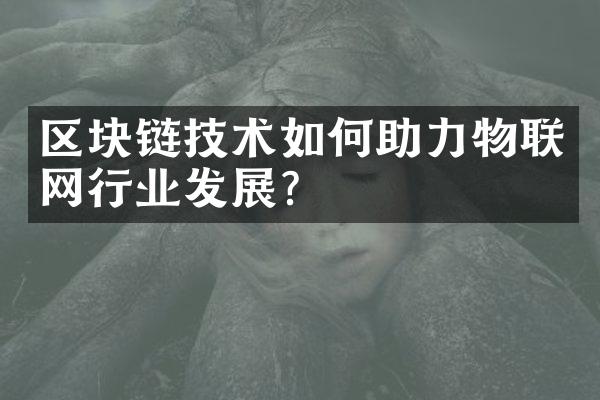 区块链技术如何助力物联网行业发展？