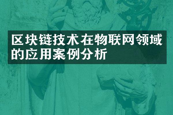 区块链技术在物联网领域的应用案例分析