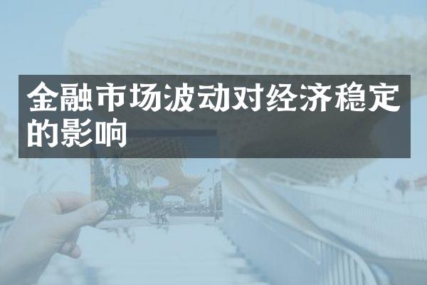 金融市场波动对经济稳定的影响