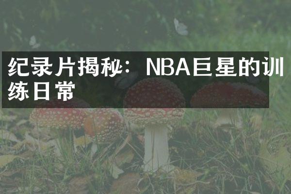 纪录片揭秘：NBA巨星的训练日常