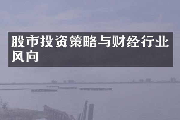 股市投资策略与财经行业风向