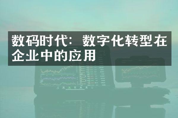 数码时代：数字化转型在企业中的应用