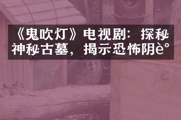 《鬼吹灯》电视剧：探秘神秘古墓，揭示恐怖阴谋