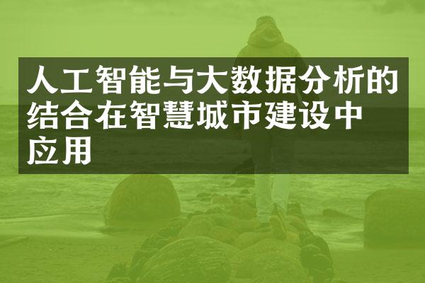 人工智能与大数据分析的结合在智慧城市建设中的应用