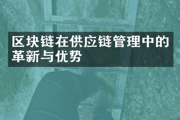 区块链在供应链管理中的革新与优势