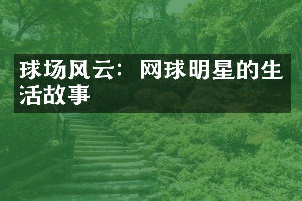 球场风云：网球明星的生活故事