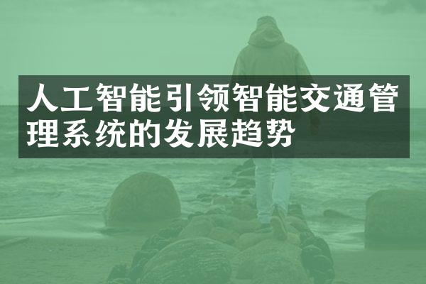 人工智能引领智能交通管理系统的发展趋势