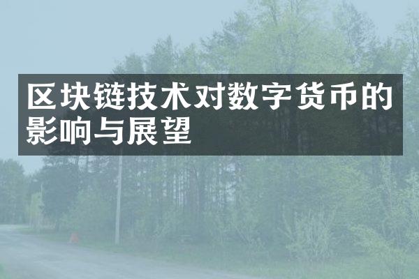 区块链技术对数字货币的影响与展望