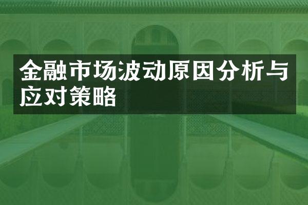 金融市场波动原因分析与应对策略