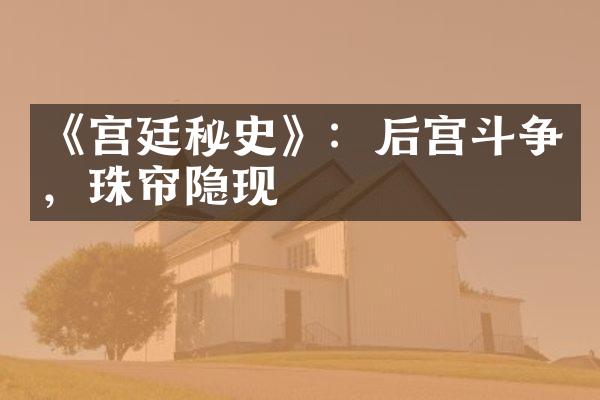 《宫廷秘史》：后宫斗争，珠帘隐现