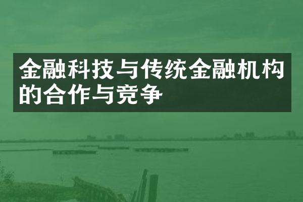 金融科技与传统金融机构的合作与竞争