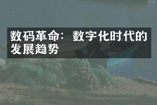 数码革命：数字化时代的发展趋势