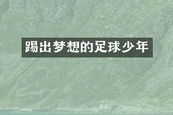 踢出梦想的足球少年