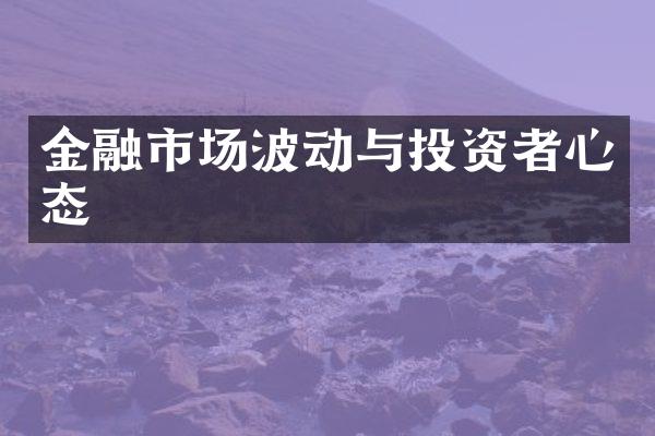 金融市场波动与投资者心态