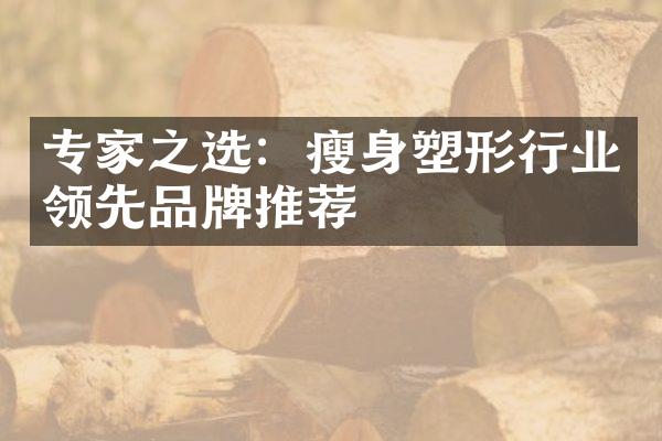 专家之选：瘦身塑形行业领先品牌推荐