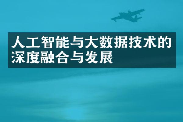 人工智能与大数据技术的深度融合与发展