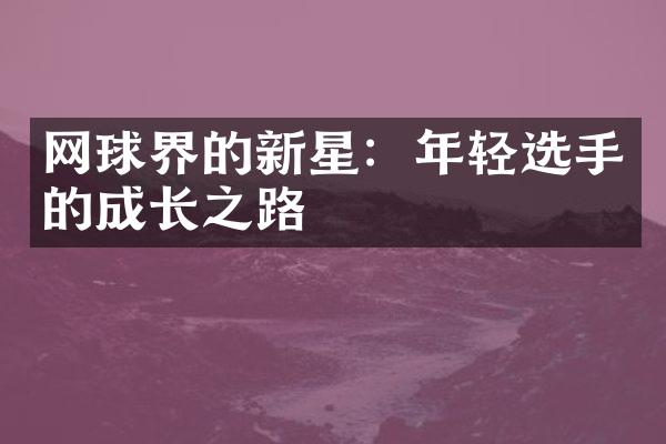 网球界的新星：年轻选手的成长之路