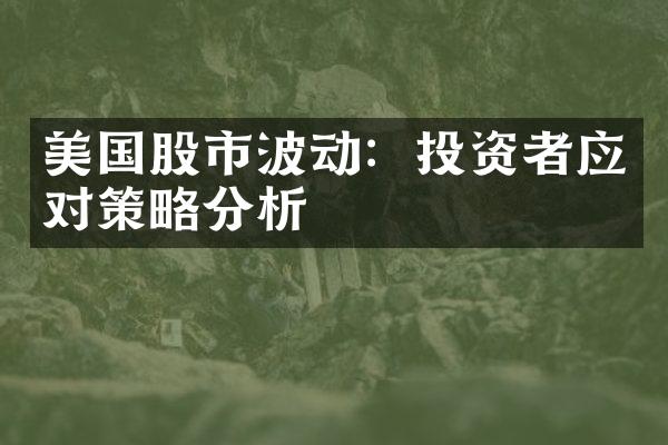 美国股市波动：投资者应对策略分析