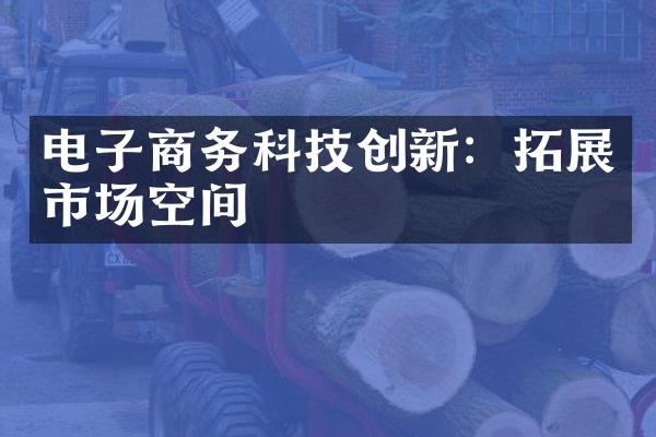 电子商务科技创新：拓展市场空间