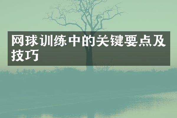 网球训练中的关键要点及技巧