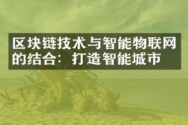 区块链技术与智能物联网的结合：打造智能城市