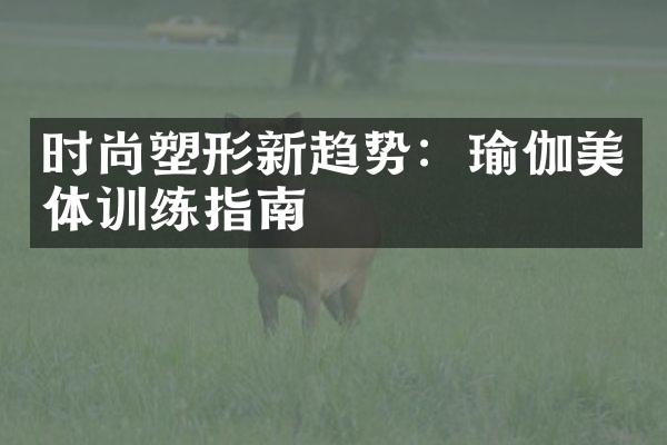 时尚塑形新趋势：瑜伽美体训练指南