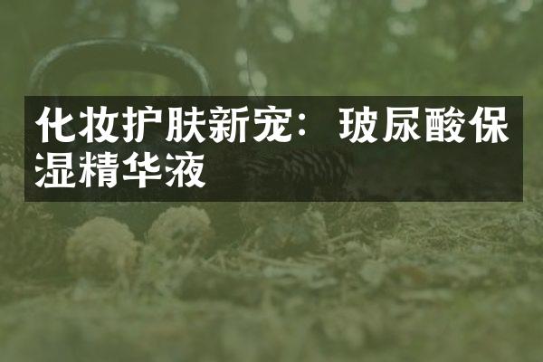 化妆护肤新宠：玻尿酸保湿精华液