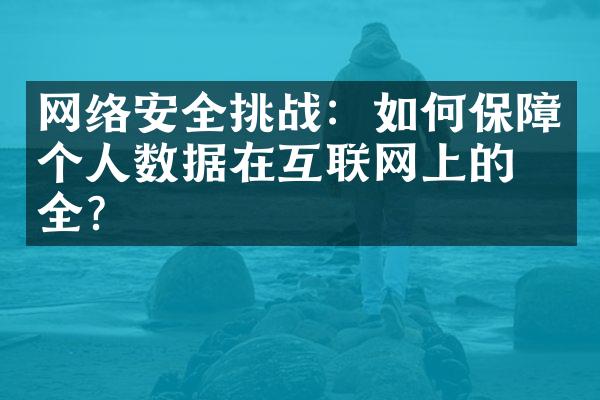 网络安全挑战：如何保障个人数据在互联网上的安全？