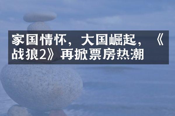 家国情怀，大国崛起，《战狼2》再掀票房热潮