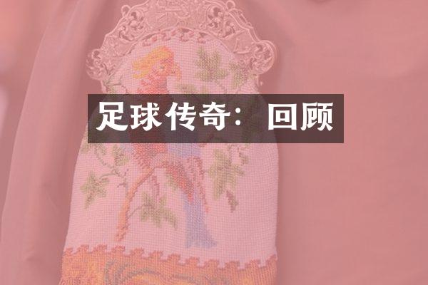 足球传奇：回顾