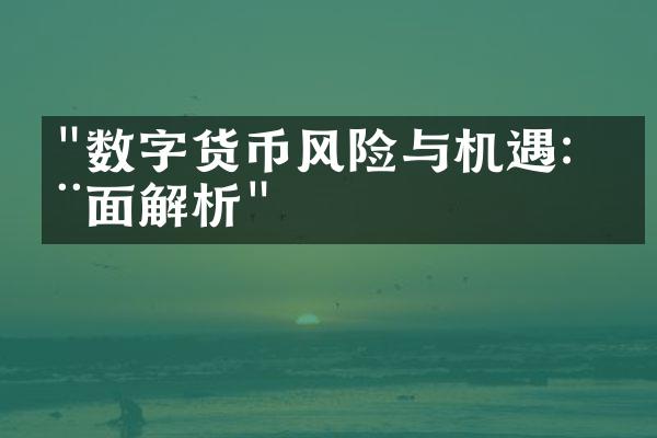 "数字货币风险与机遇：全面解析"