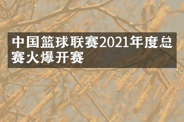 篮球联赛2021年度总决赛火爆开赛