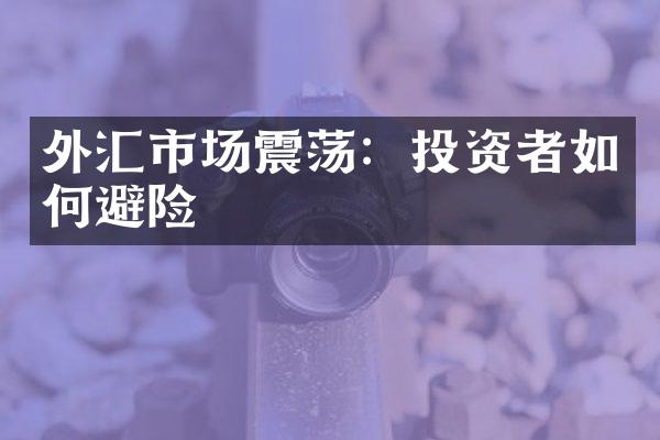 外汇市场震荡：投资者如何避险