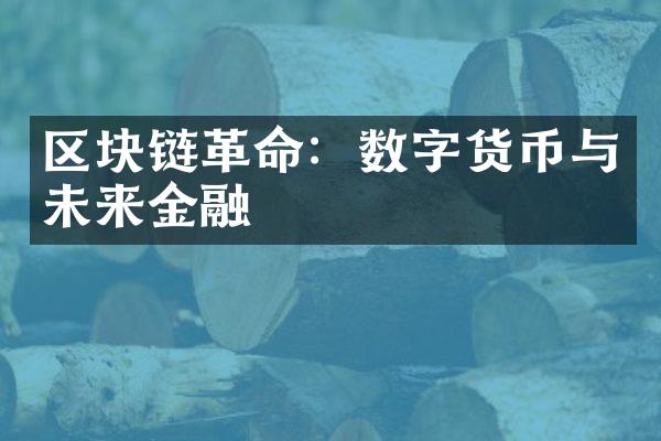 区块链革命：数字货币与未来金融