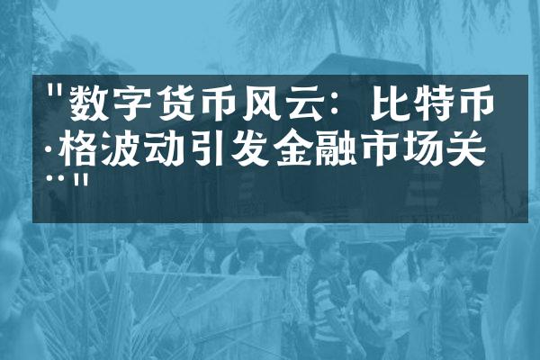 "数字货币风云：比特币价格波动引发金融市场关注"