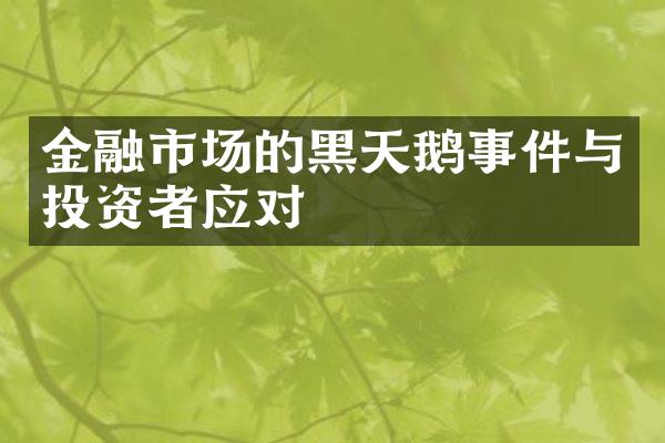 金融市场的黑天鹅事件与投资者应对