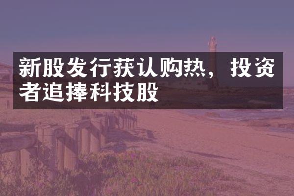 新股发行获认购热，投资者追捧科技股