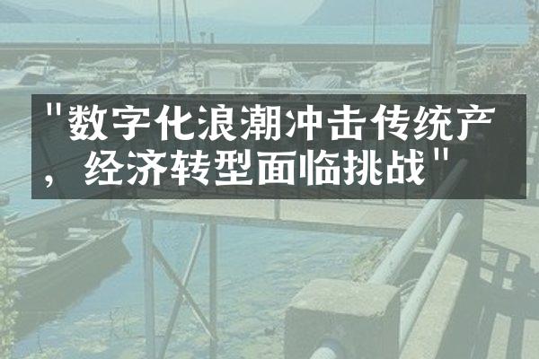 "数字化浪潮冲击传统产业，经济转型面临挑战"