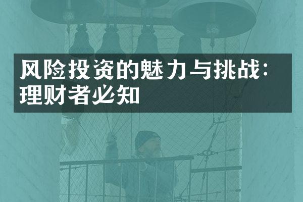 风险投资的魅力与挑战：理财者必知